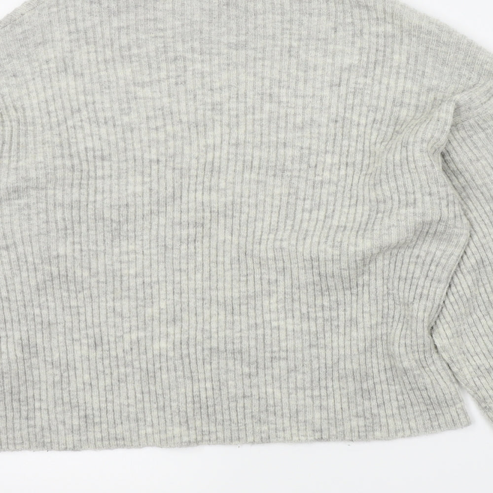 New Look Womens Grey   Pullover Jumper Size S