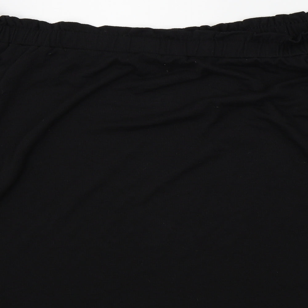 Papaya Womens Black   Basic Blouse Size 20