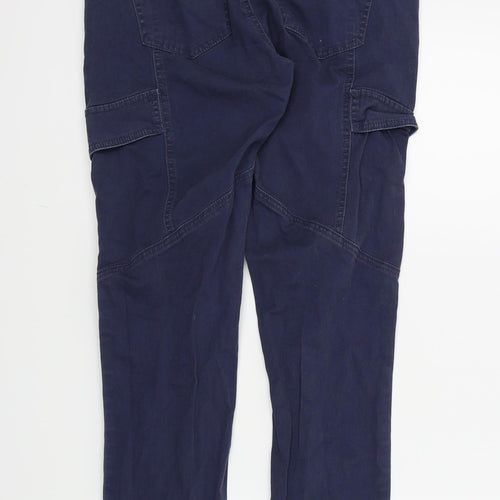 SUPPLIES Womens Blue   Trousers  Size 6 L29 in