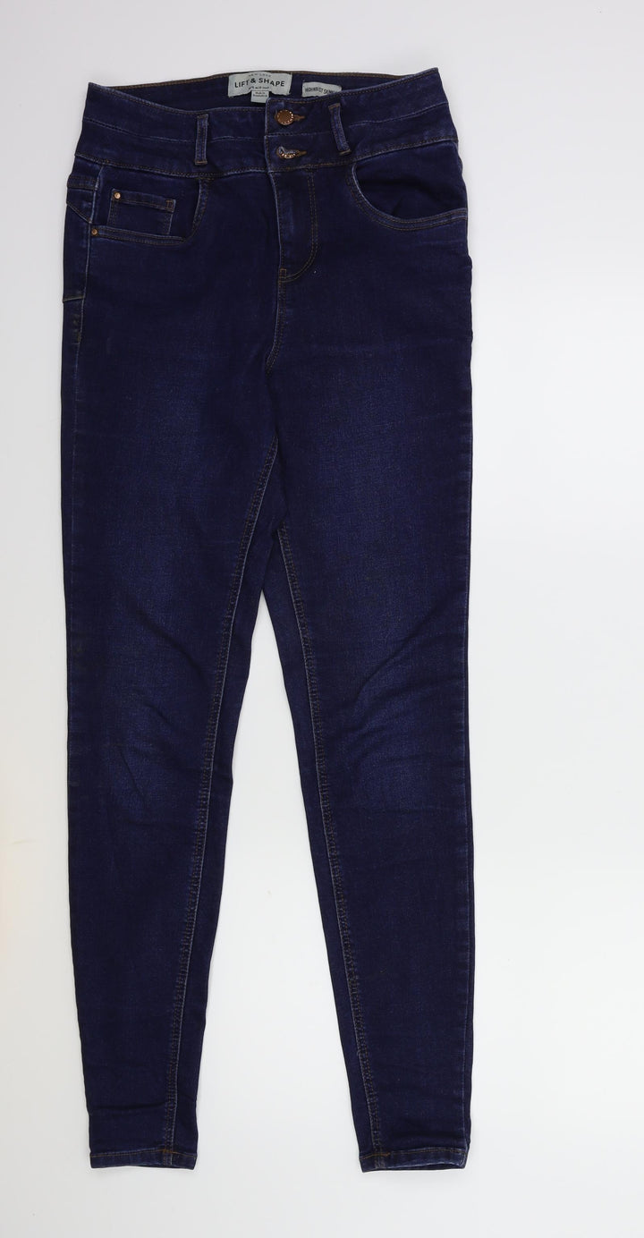 New Look Womens Blue Denim Skinny Jeans Size 10 L29 in