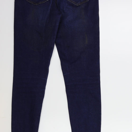 New Look Womens Blue  Denim Skinny Jeans Size 10 L29 in