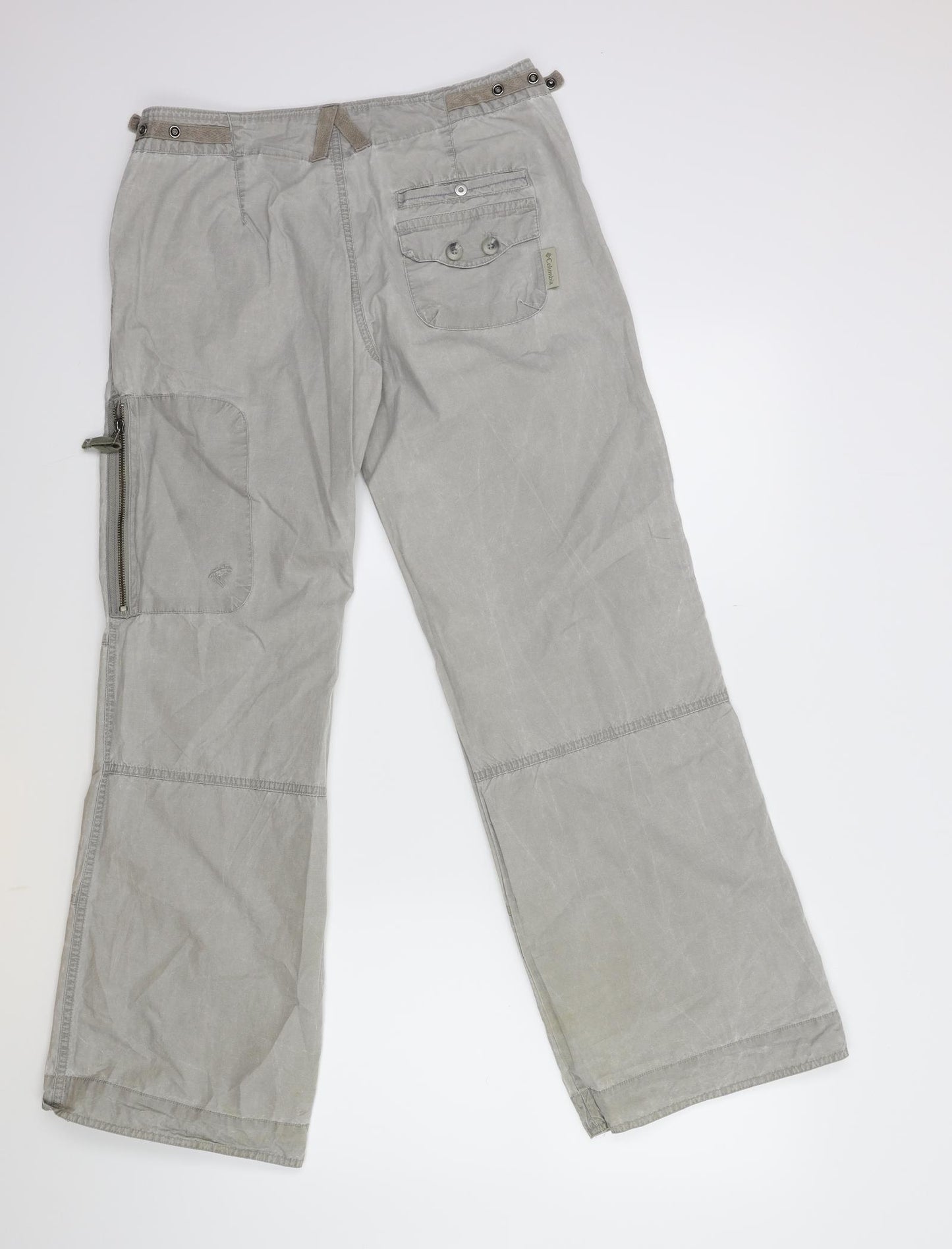 Columbia Womens Grey   Cargo Trousers Size 8 L29 in