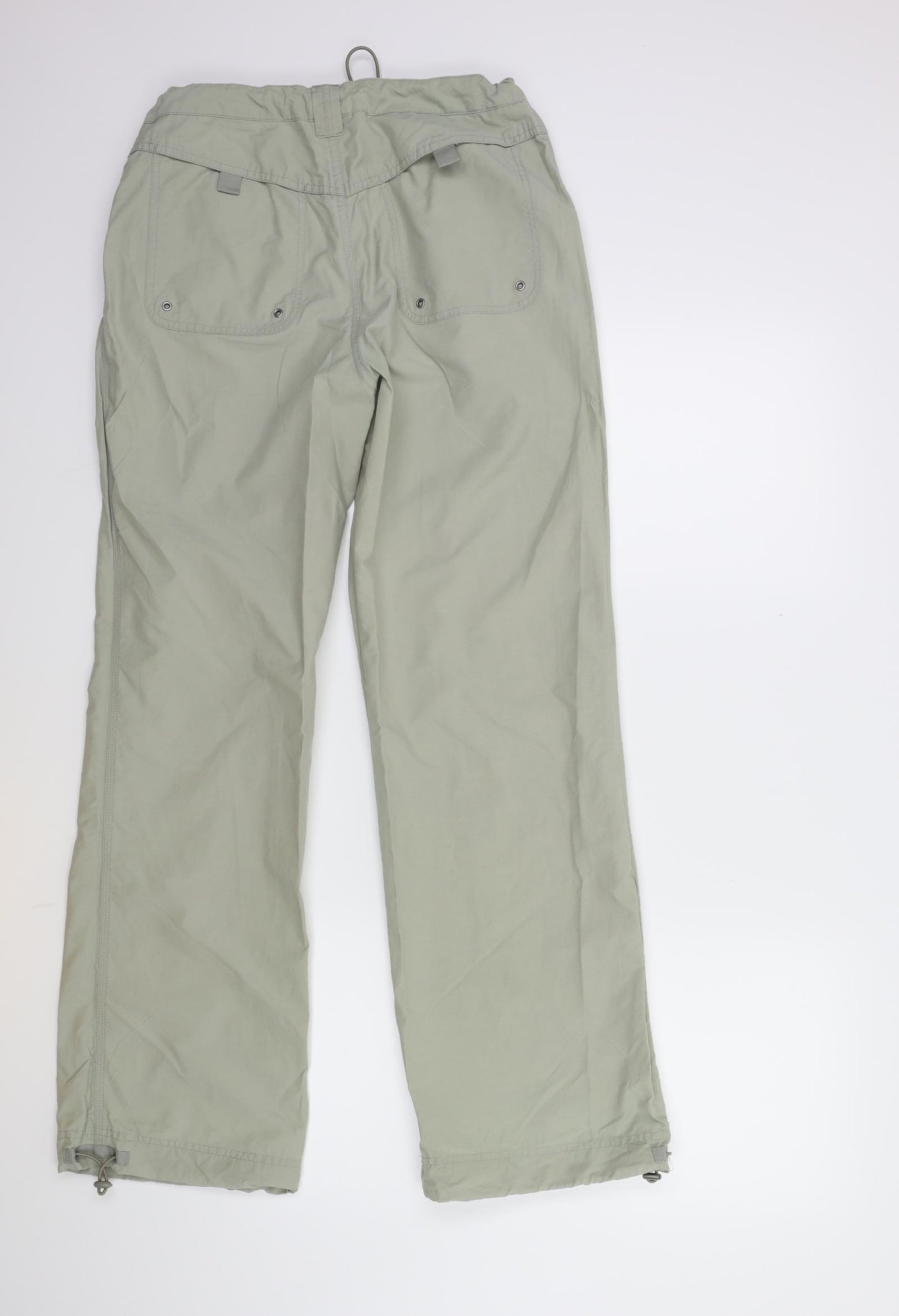 NEXT Womens Green   Cargo Trousers Size 10 L30 in