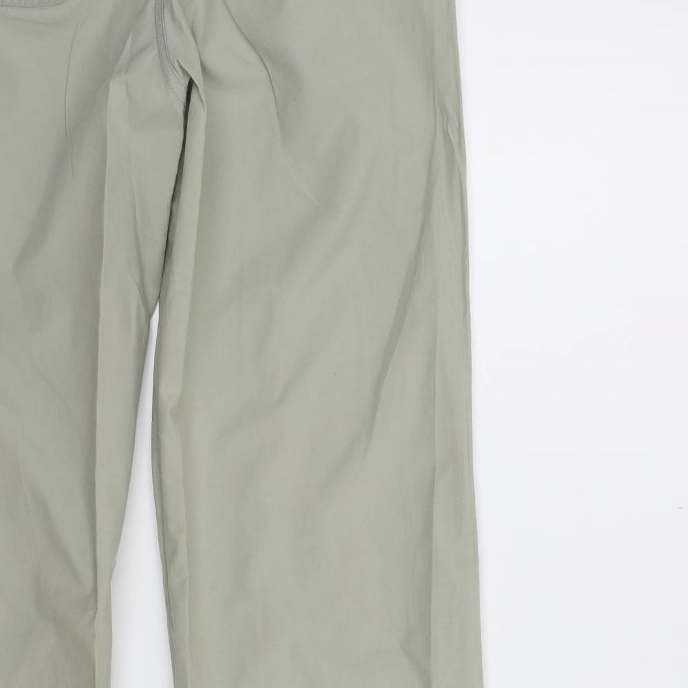 NEXT Womens Green   Cargo Trousers Size 10 L30 in