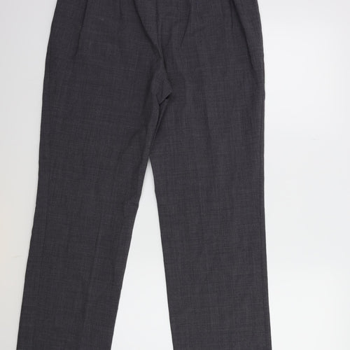 Marks and Spencer Womens Grey   Trousers  Size 14 L29 in