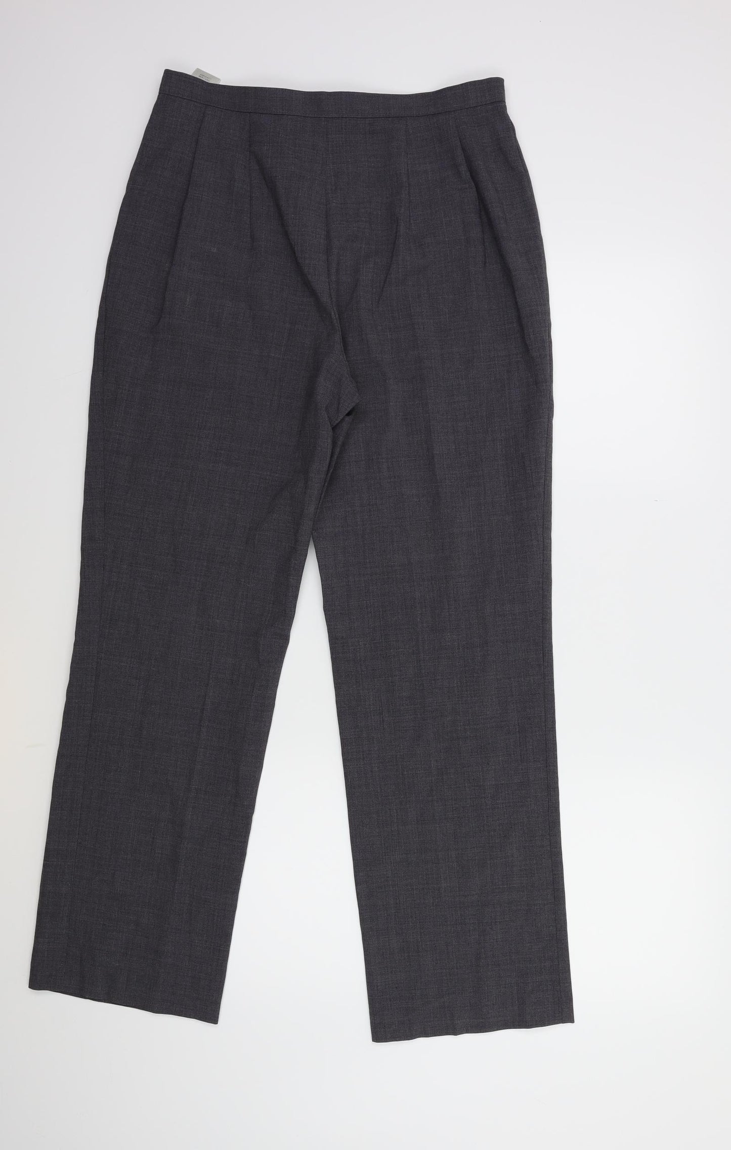 Marks and Spencer Womens Grey   Trousers  Size 14 L29 in