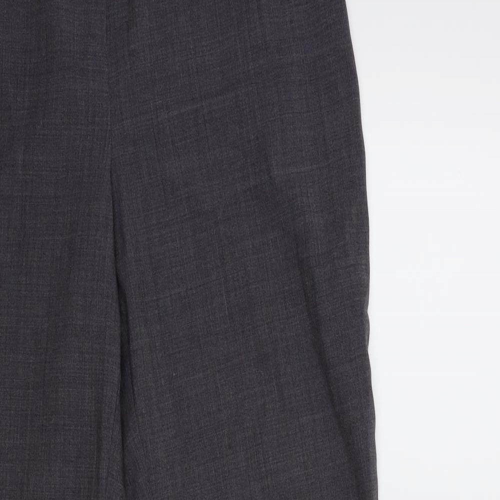 Marks and Spencer Womens Grey   Trousers  Size 14 L29 in