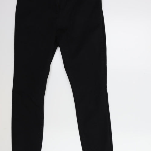 ext Womens Black  Denim Skinny Jeans Size 14 L28 in