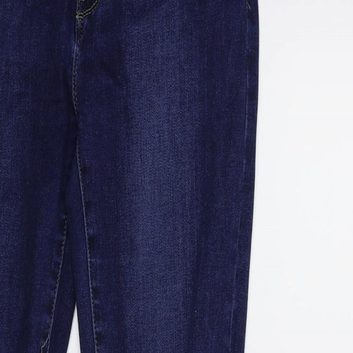 Zed Jeans Womens Black  Denim Skinny Jeans Size 12 L29 in