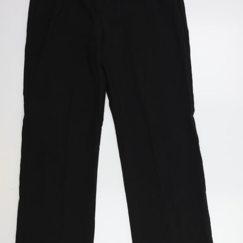 Simon Jefferey Womens Black   Trousers  Size 14 L29 in