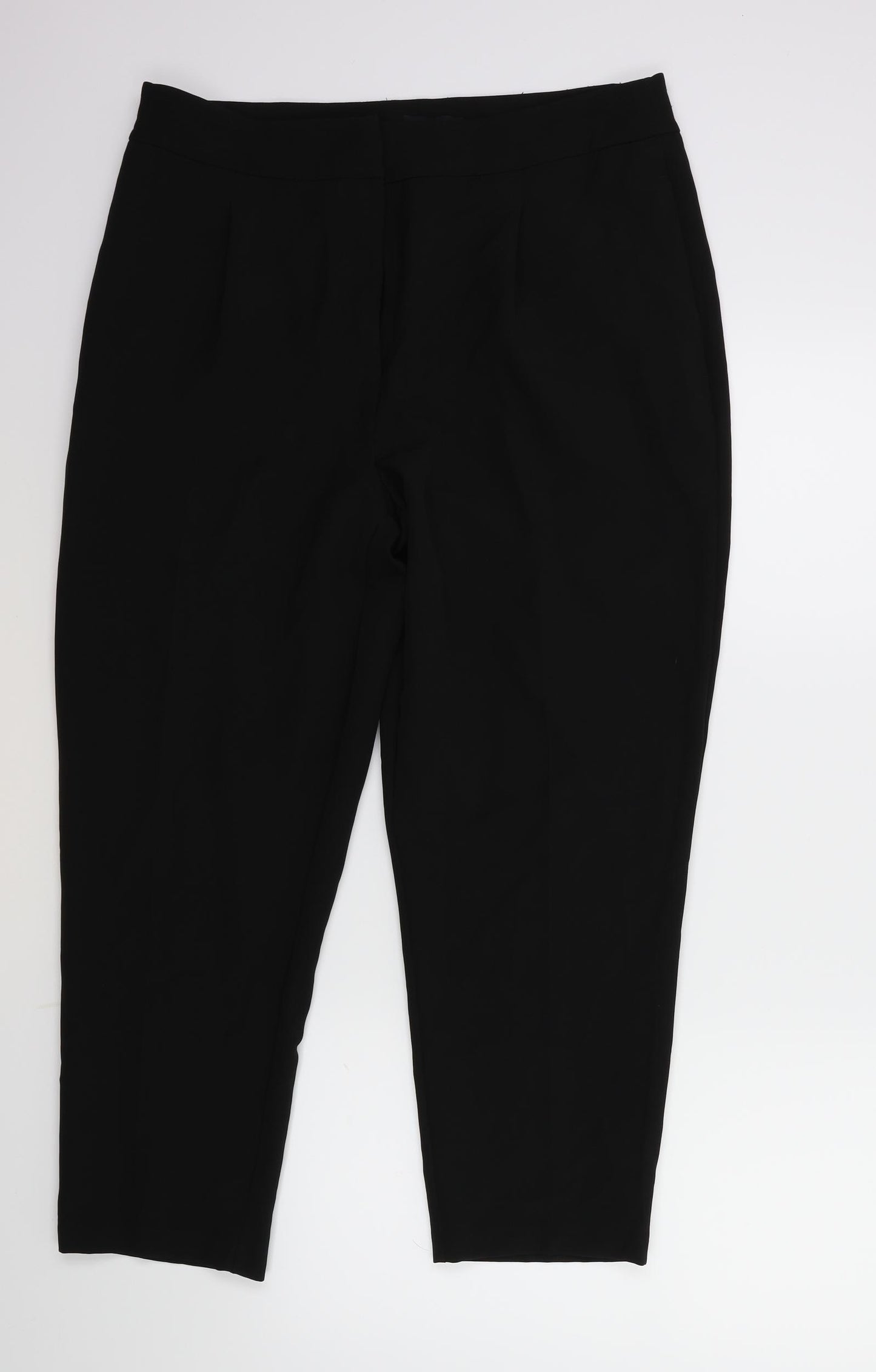 New Look Womens Black   Trousers  Size 14 L26 in