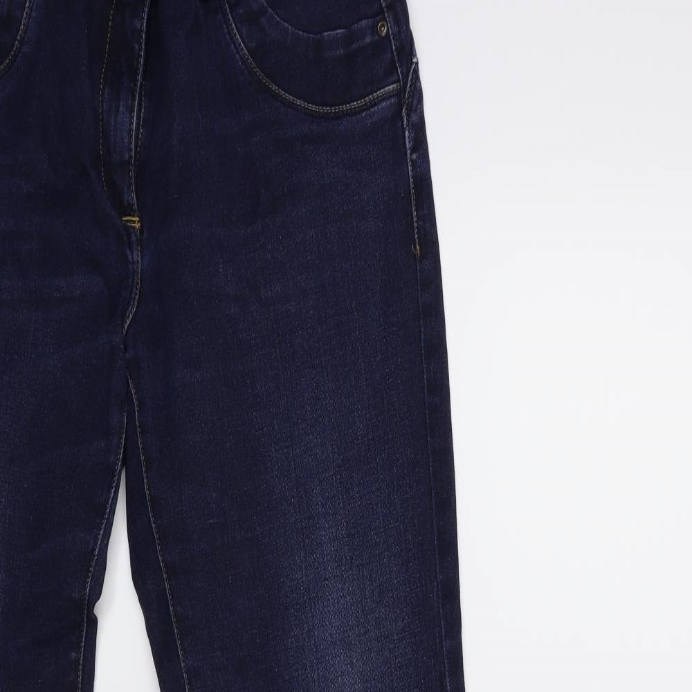 NEXT Womens Blue  Denim Flared Jeans Size 14 L30 in