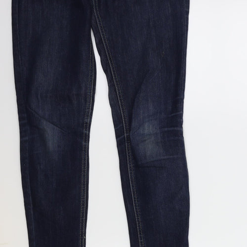 Denim & Co. Womens Blue  Denim Skinny Jeans Size 6 L31 in