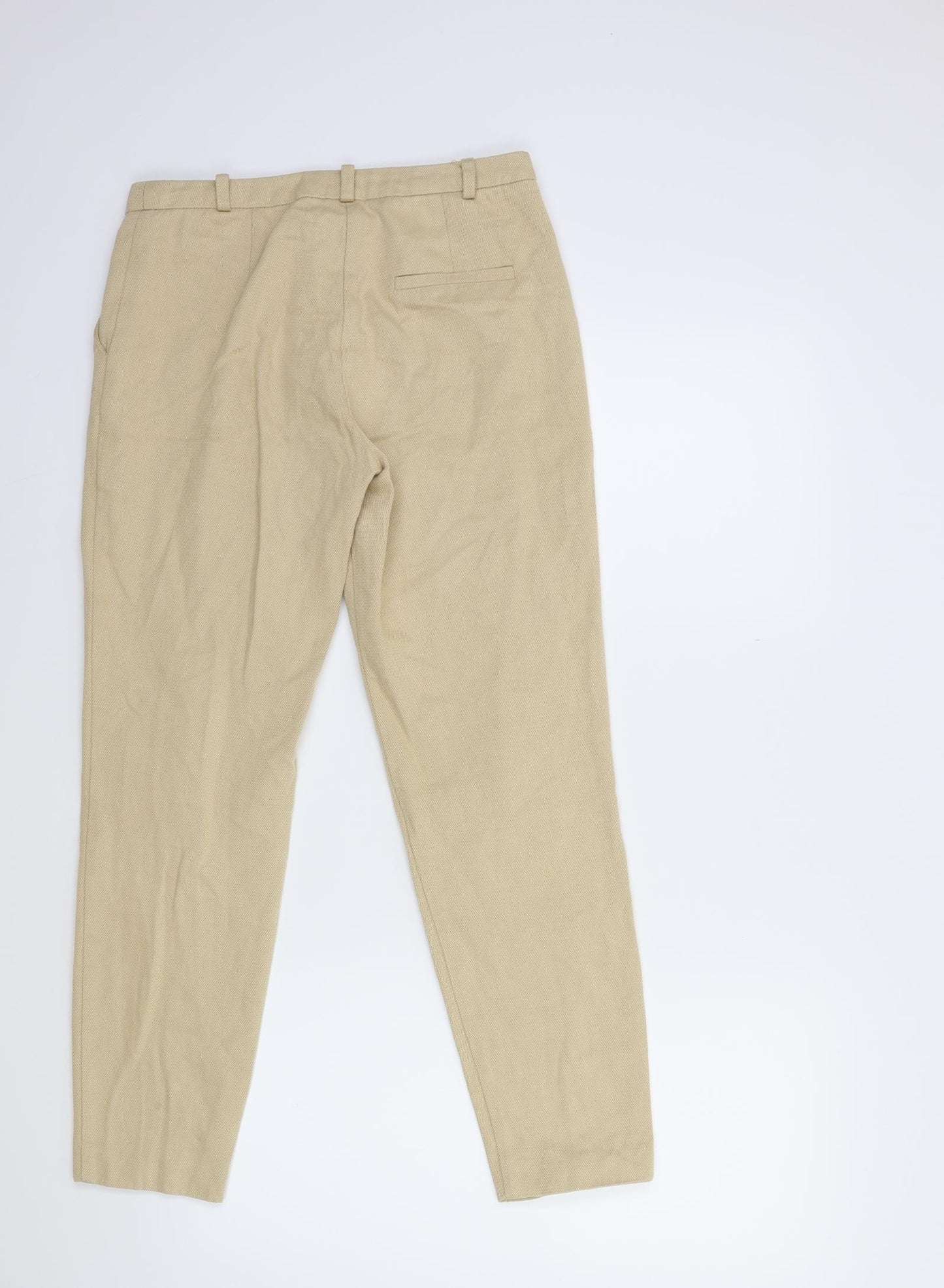 ASOS Womens Beige   Trousers  Size 6 L26 in