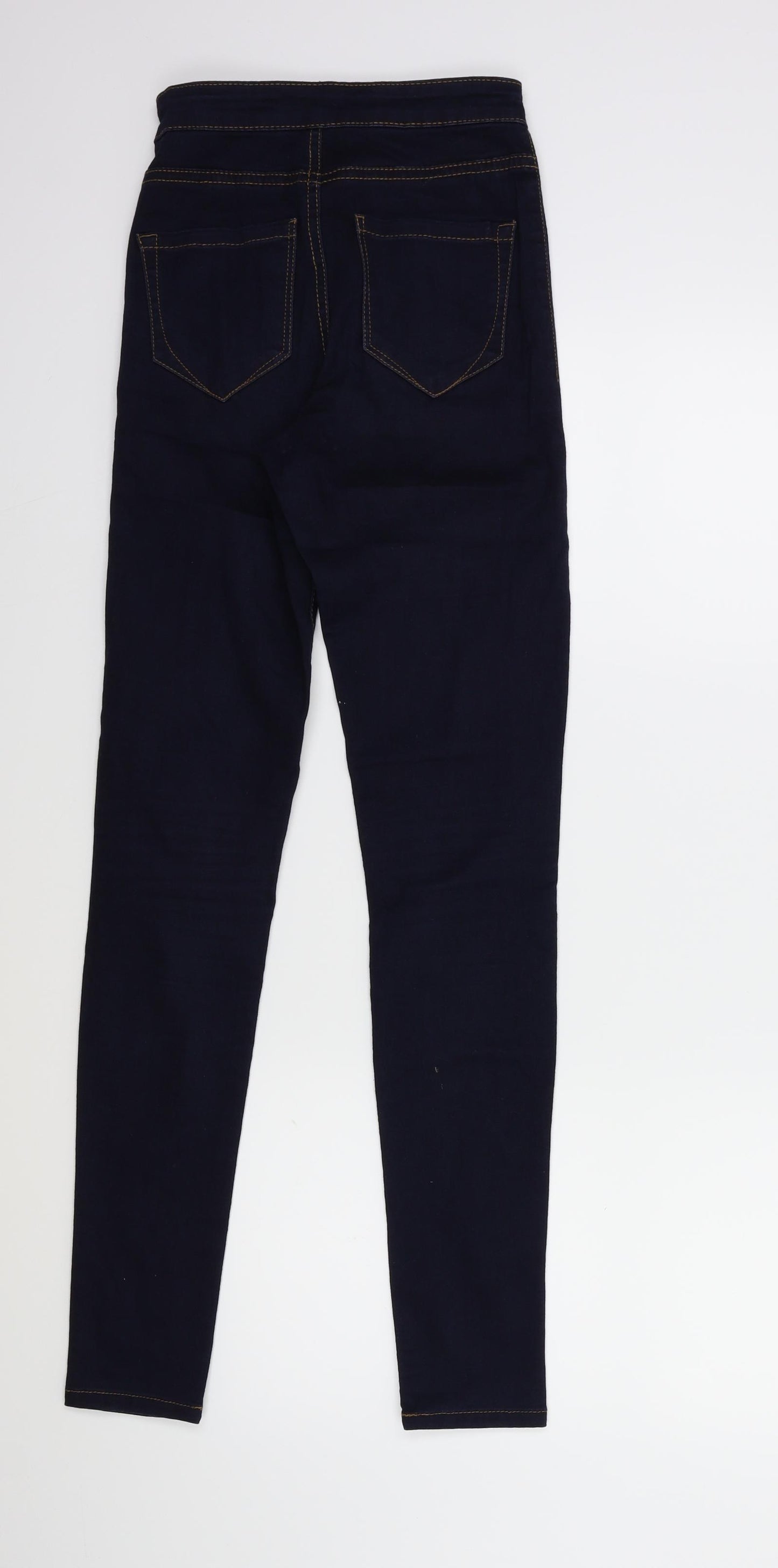 Denim & Co. Womens Blue  Denim Skinny Jeans Size 6 L29 in