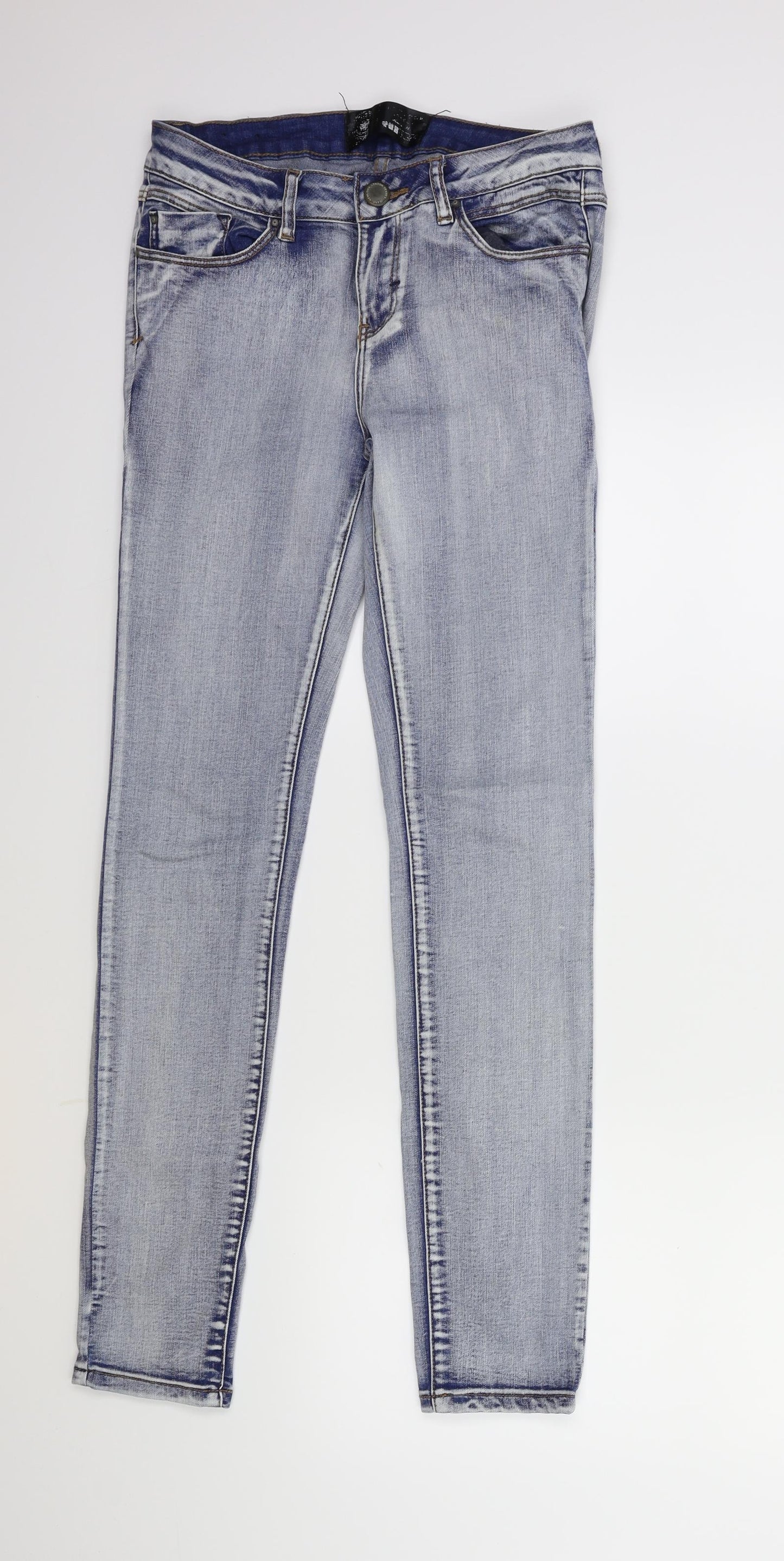 New Look Womens Blue  Denim Skinny Jeans Size 10 L30 in