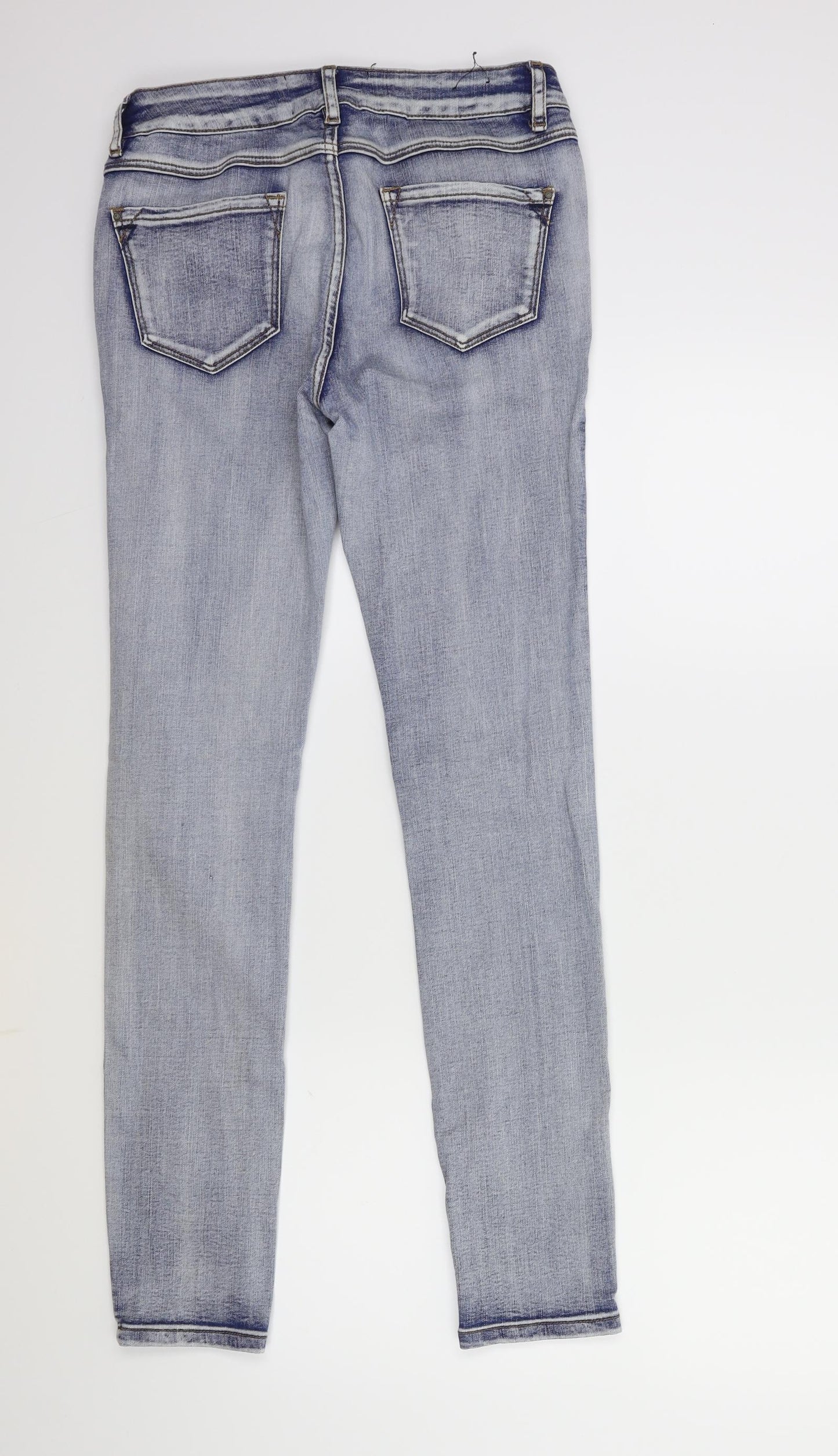 New Look Womens Blue  Denim Skinny Jeans Size 10 L30 in