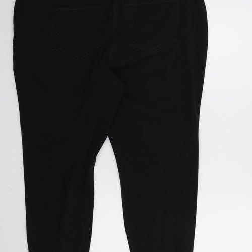 NEXT Womens Black  Denim Jegging Jeans Size 22 L29 in