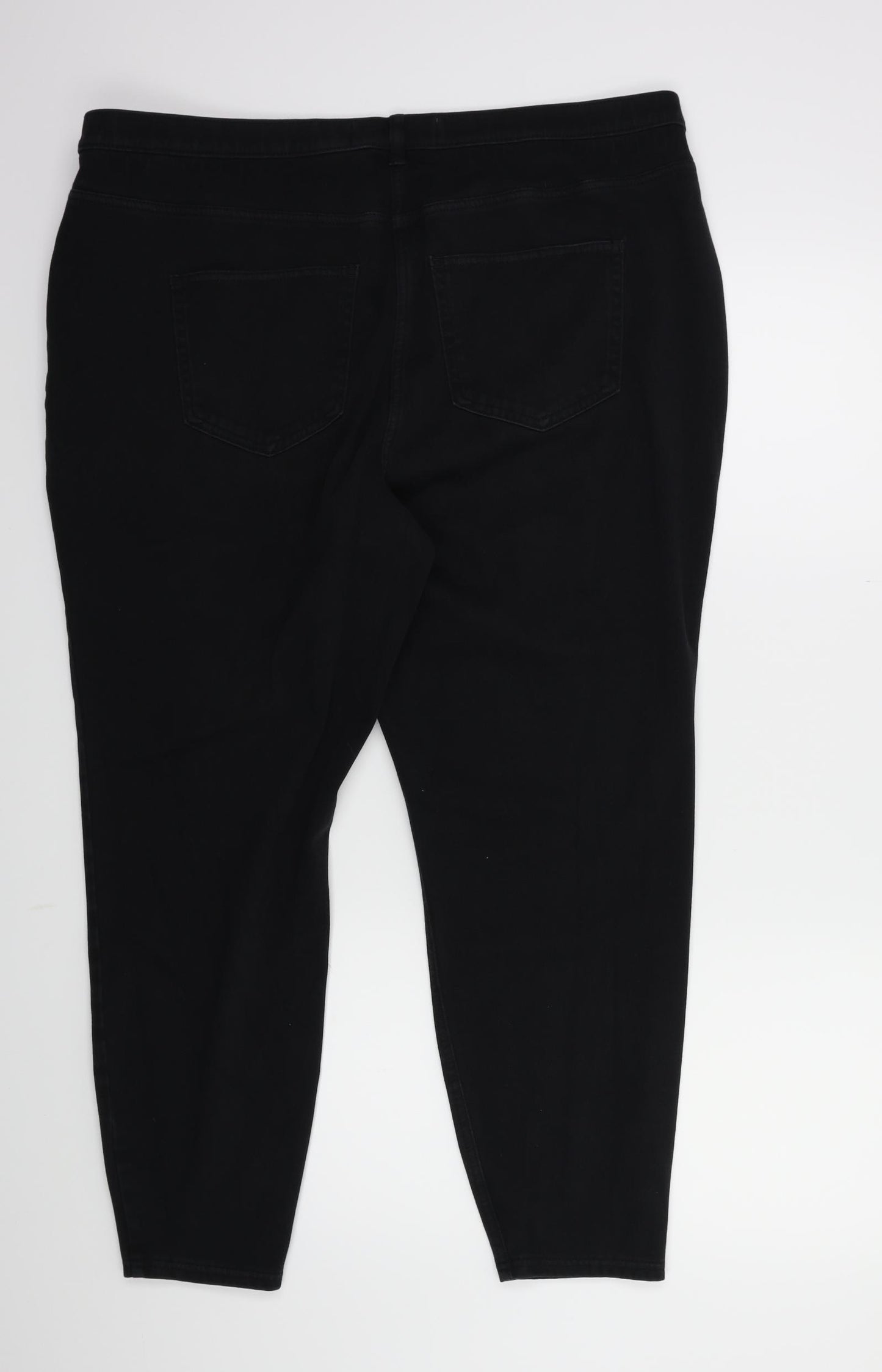 NEXT Womens Black  Denim Jegging Jeans Size 22 L29 in