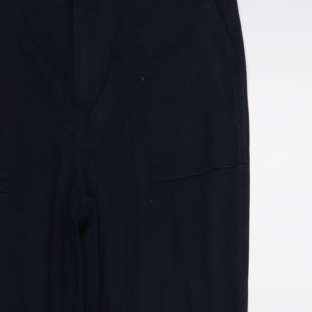 Oasis Womens Blue   Trousers  Size 14 L28 in