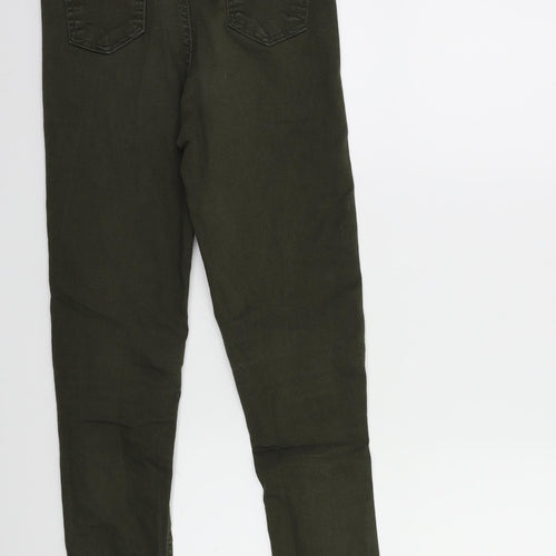 Portobello Womens Green  Denim Skinny Jeans Size 8 L29 in