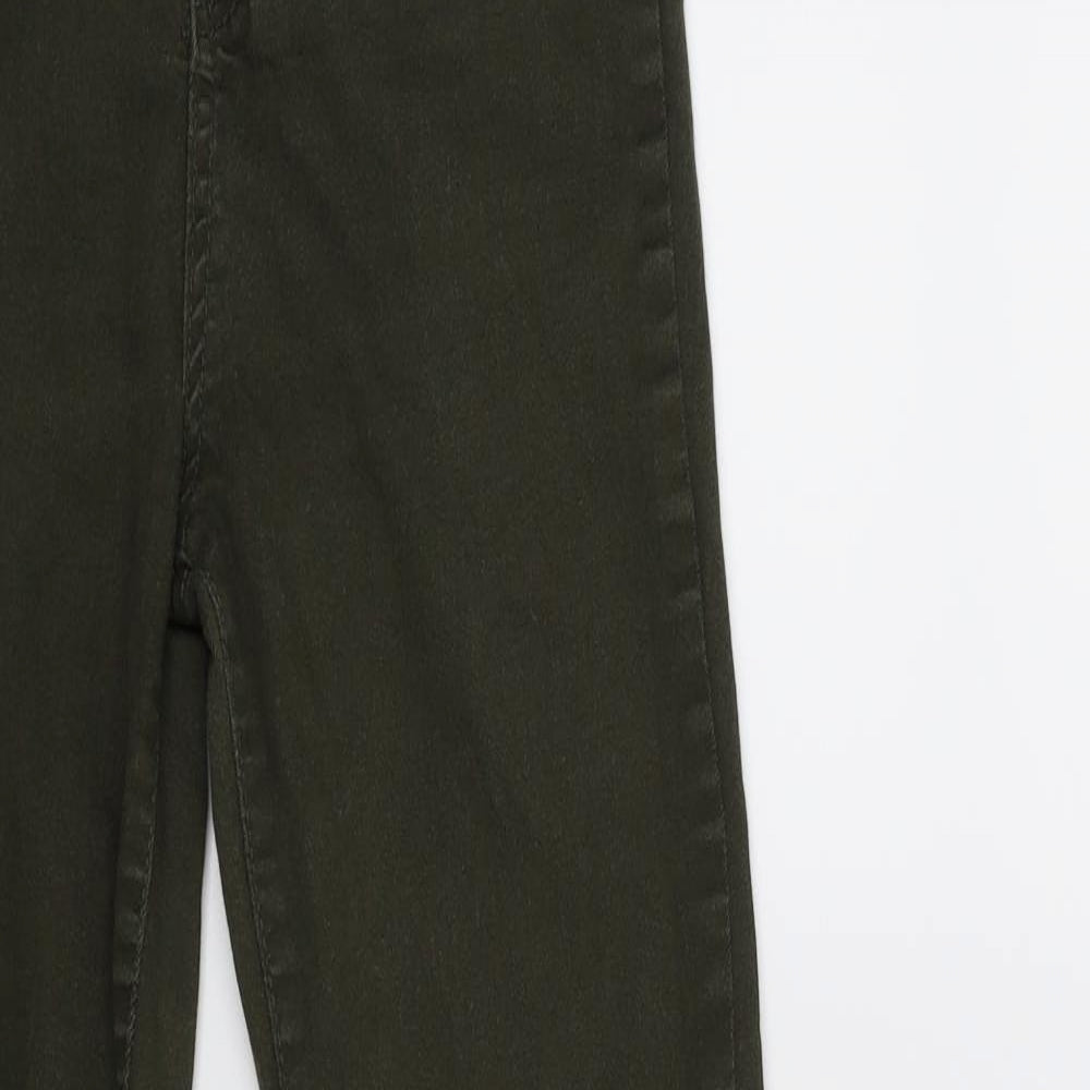 Portobello Womens Green  Denim Skinny Jeans Size 8 L29 in