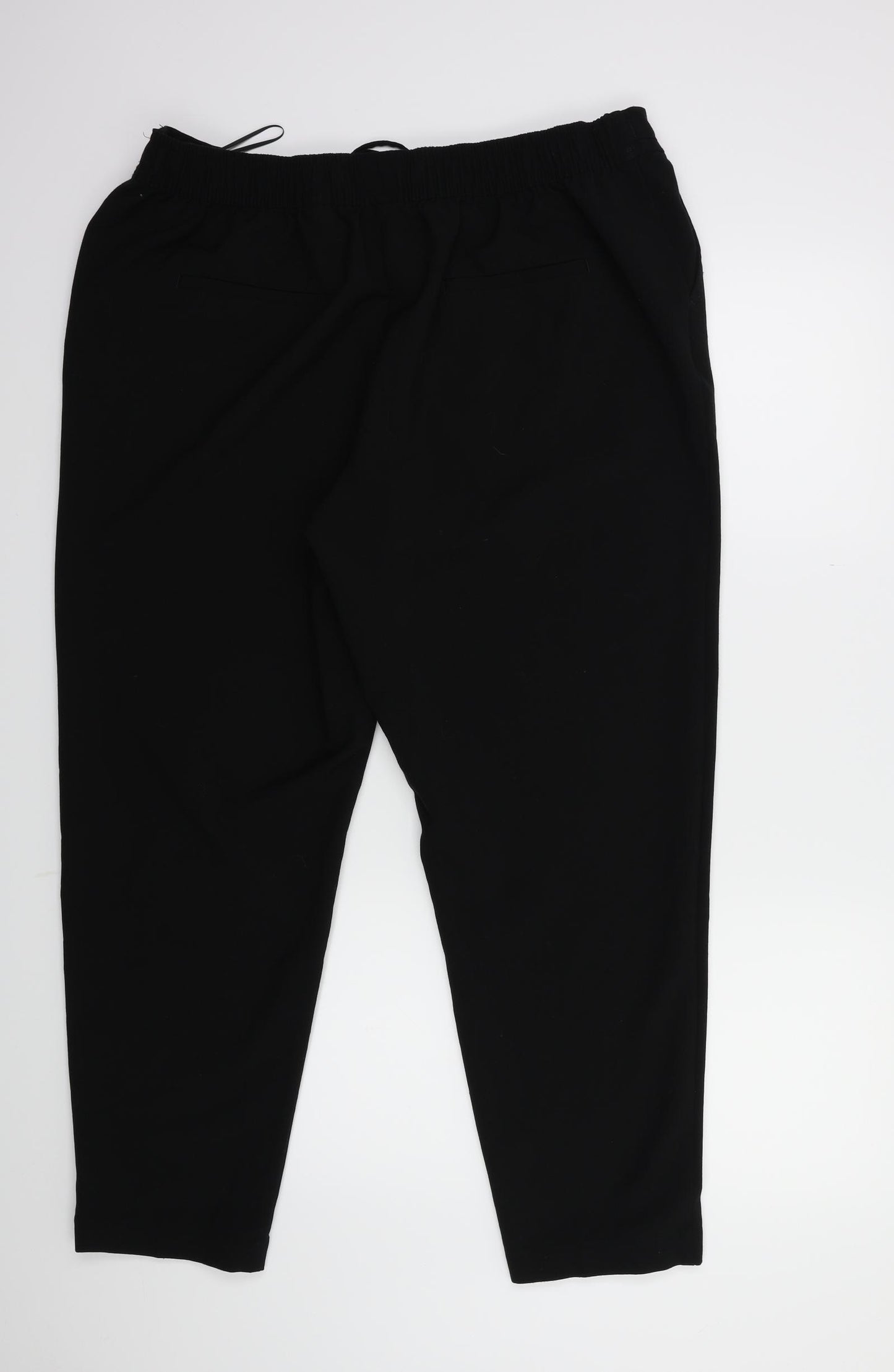NEXT Womens Black   Trousers  Size 12 L27 in
