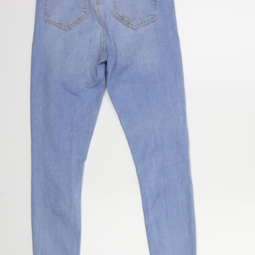 Denim & Co. Womens Blue  Denim Skinny Jeans Size 8 L27 in