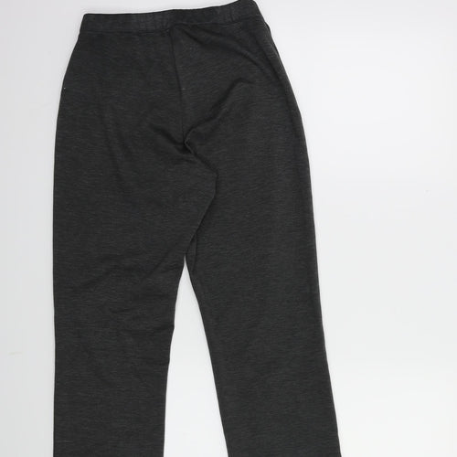 Bonmarché Womens Grey   Cropped Trousers Size 10 L23 in
