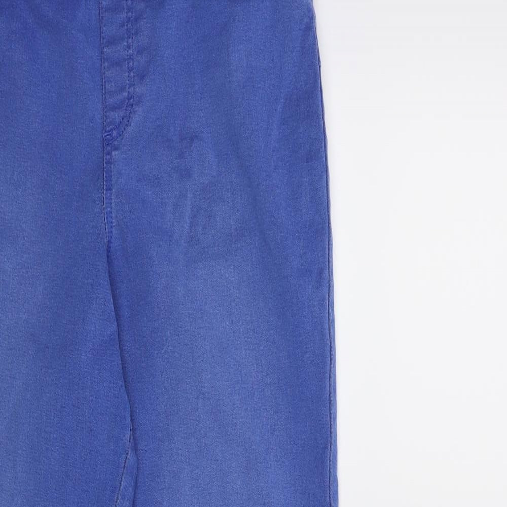 F&F Womens Blue  Denim Jegging Jeans Size 14 L28 in