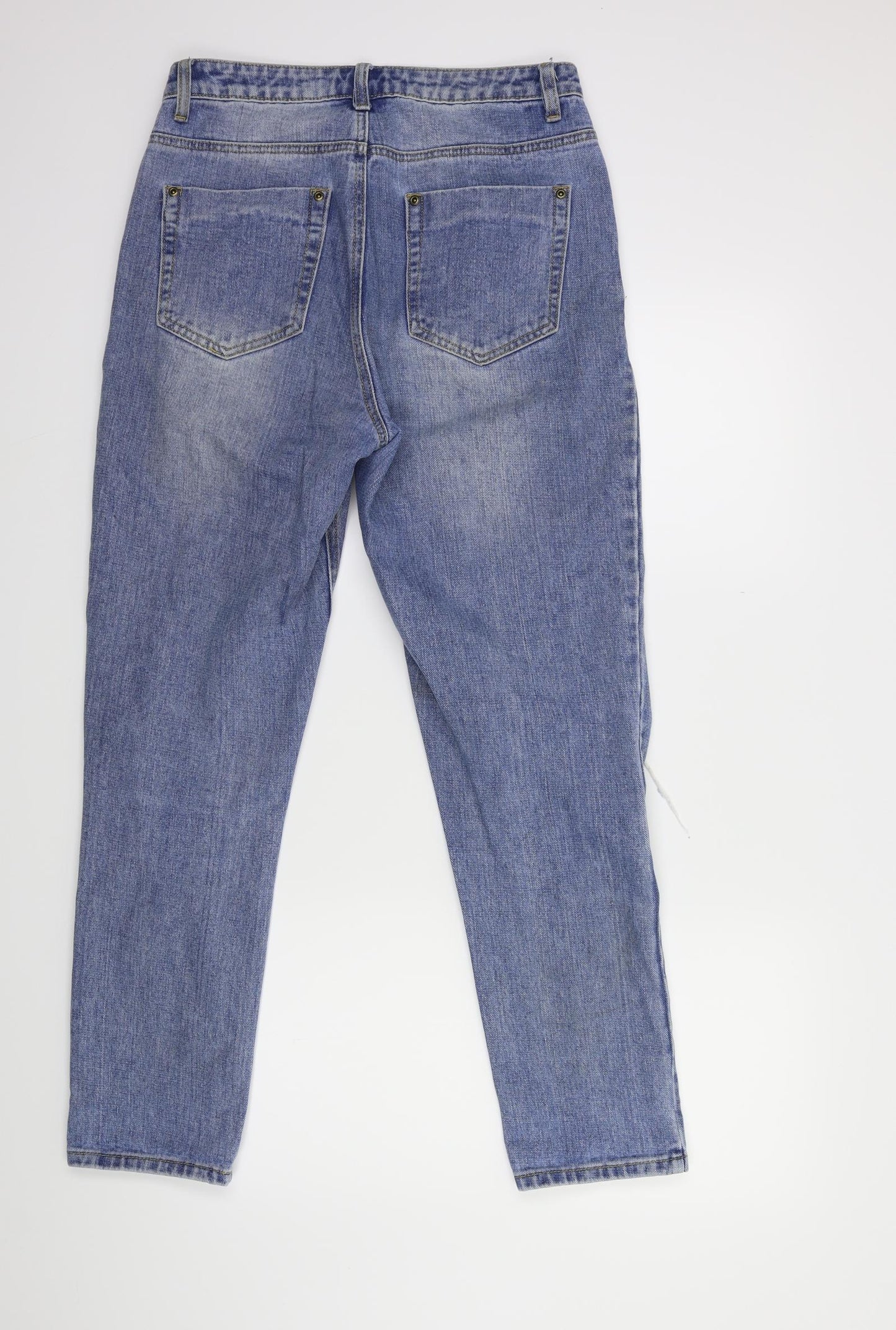 I SAW IT FIRST Womens Blue  Denim Skinny Jeans Size 10 L28 in