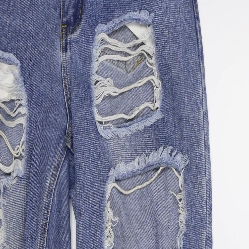 I SAW IT FIRST Womens Blue  Denim Skinny Jeans Size 10 L28 in