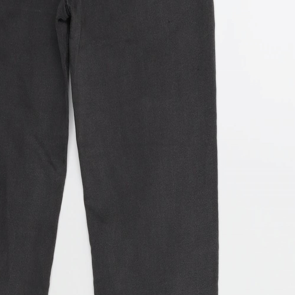 Denim & Co. Womens Grey  Denim Skinny Jeans Size 6 L30 in