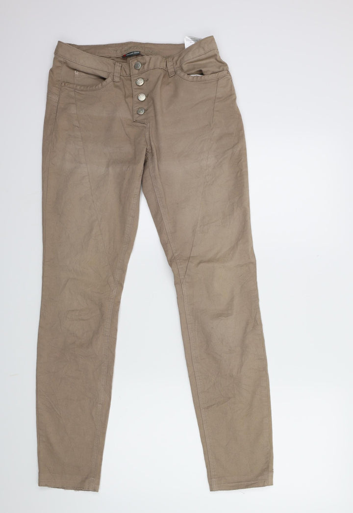 Street One Womens Brown  Denim Skinny Jeans Size 28 in L28 in