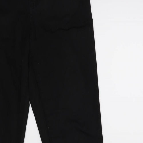 Denim & Co. Womens Black  Denim Skinny Jeans Size 8 L27 in
