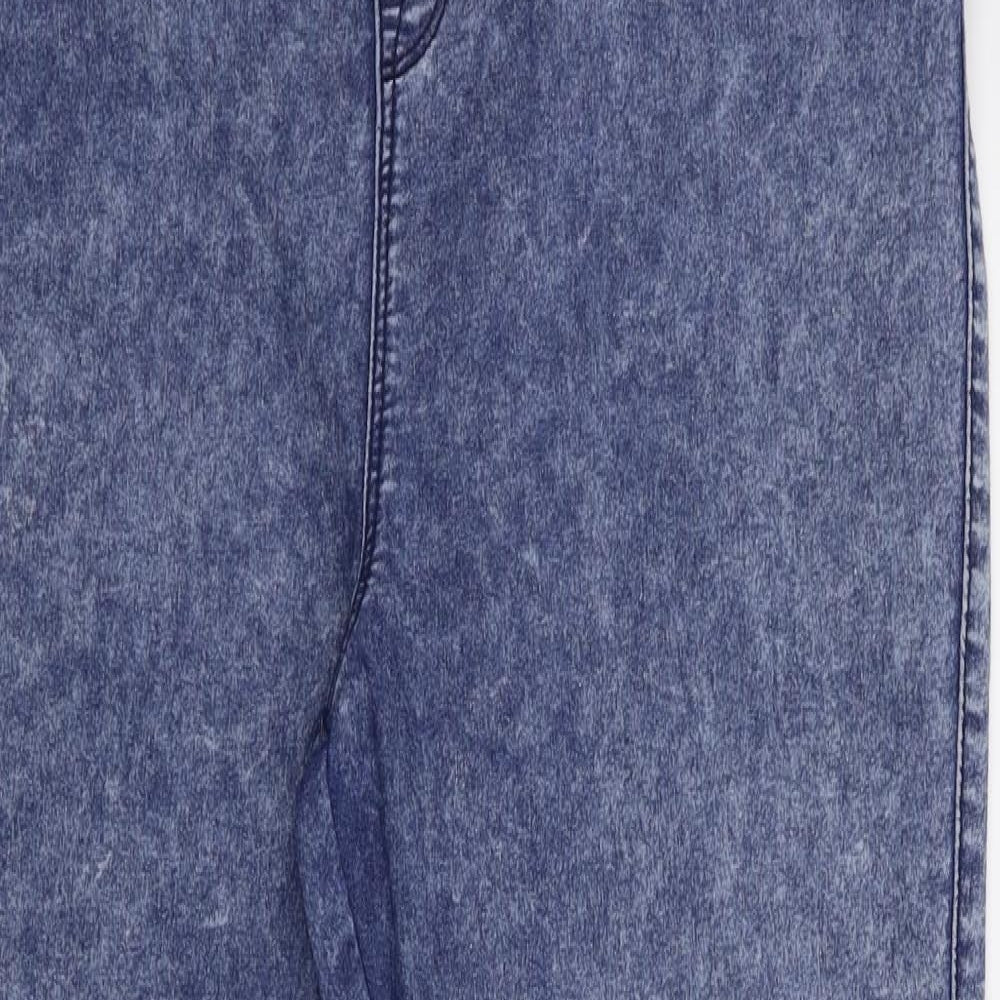 Denim & Co. Womens Blue  Denim Skinny Jeans Size 16 L27 in