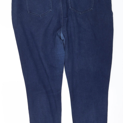 Marks and Spencer Womens Blue  Denim Skinny Jeans Size 20 L25 in