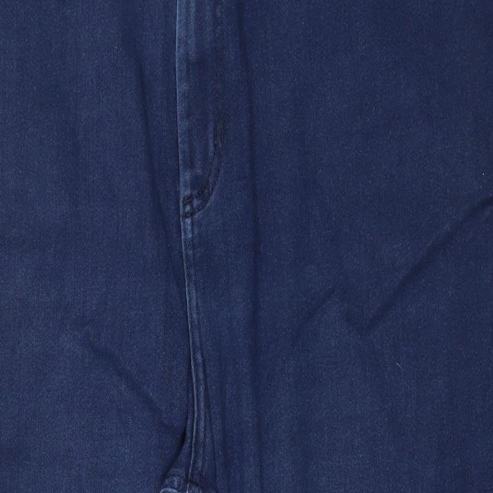 Marks and Spencer Womens Blue  Denim Skinny Jeans Size 20 L25 in