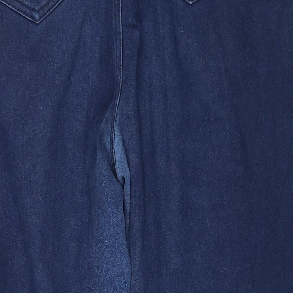 Marks and Spencer Womens Blue  Denim Skinny Jeans Size 20 L25 in