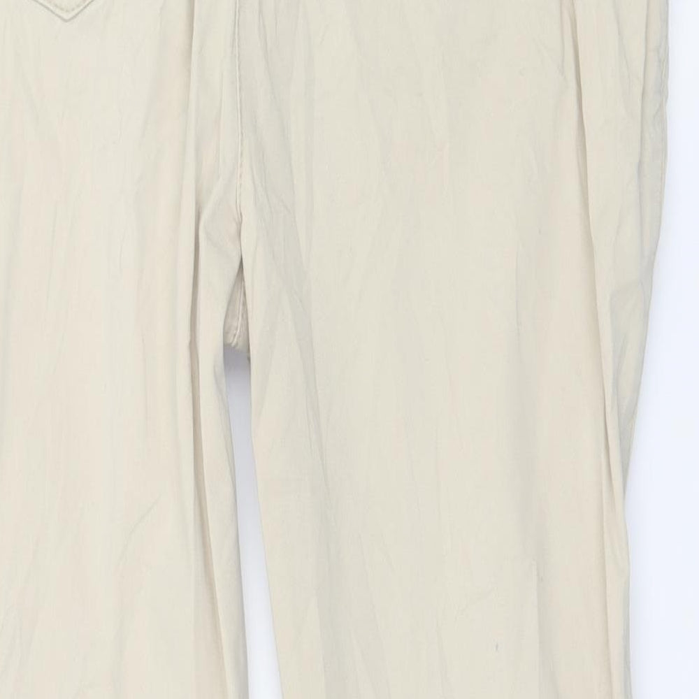 Polo Team Womens Beige   Trousers  Size 18 L28 in