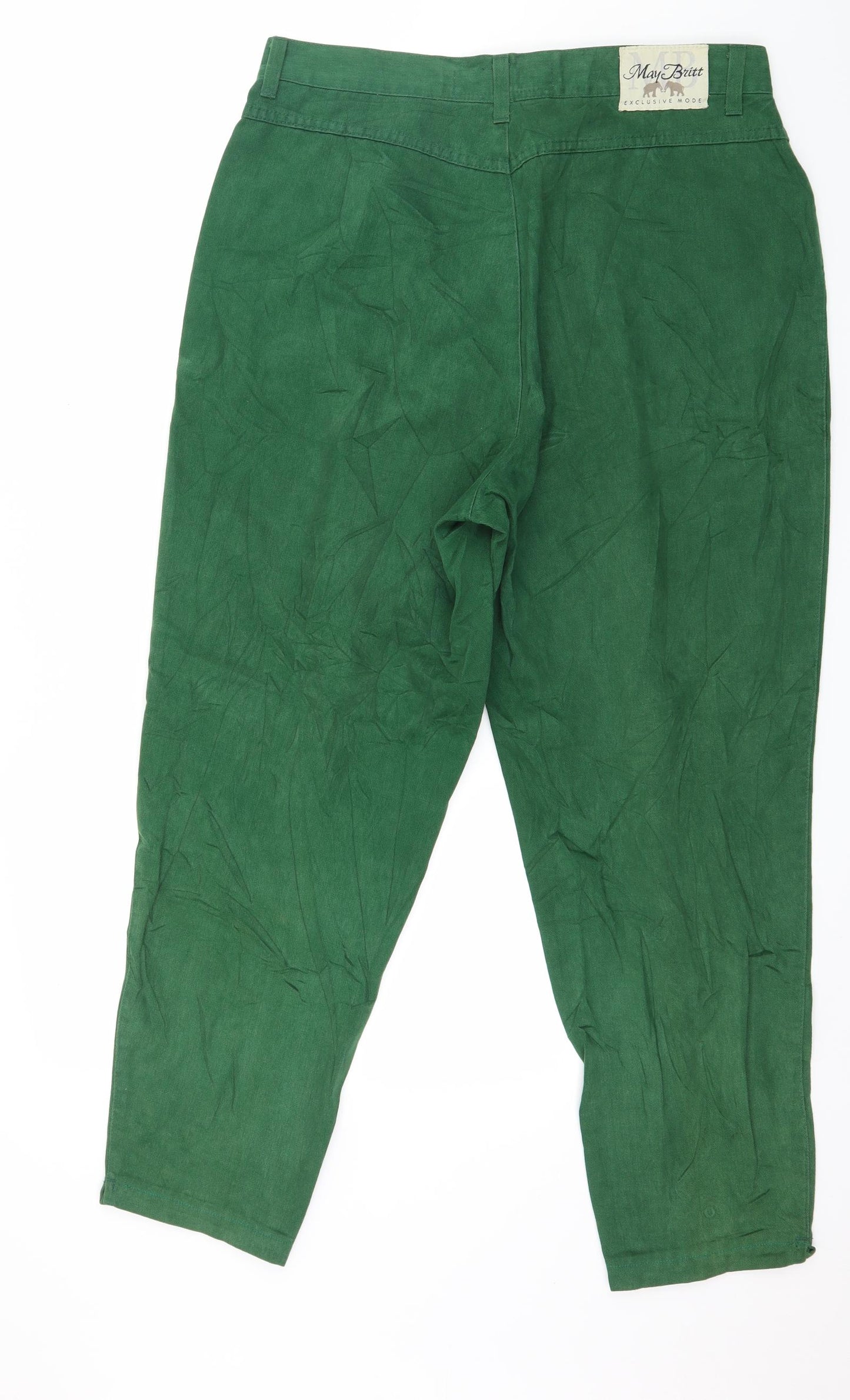 May Britt Womens Green   Trousers  Size 18 L28 in