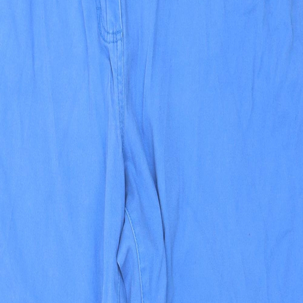 Damart Womens Blue  Denim Straight Jeans Size 16 L28 in