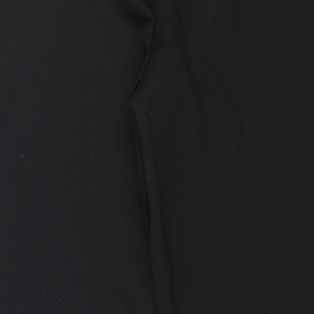 Nine West Womens Black  Jersey Trousers  Size L L28 in