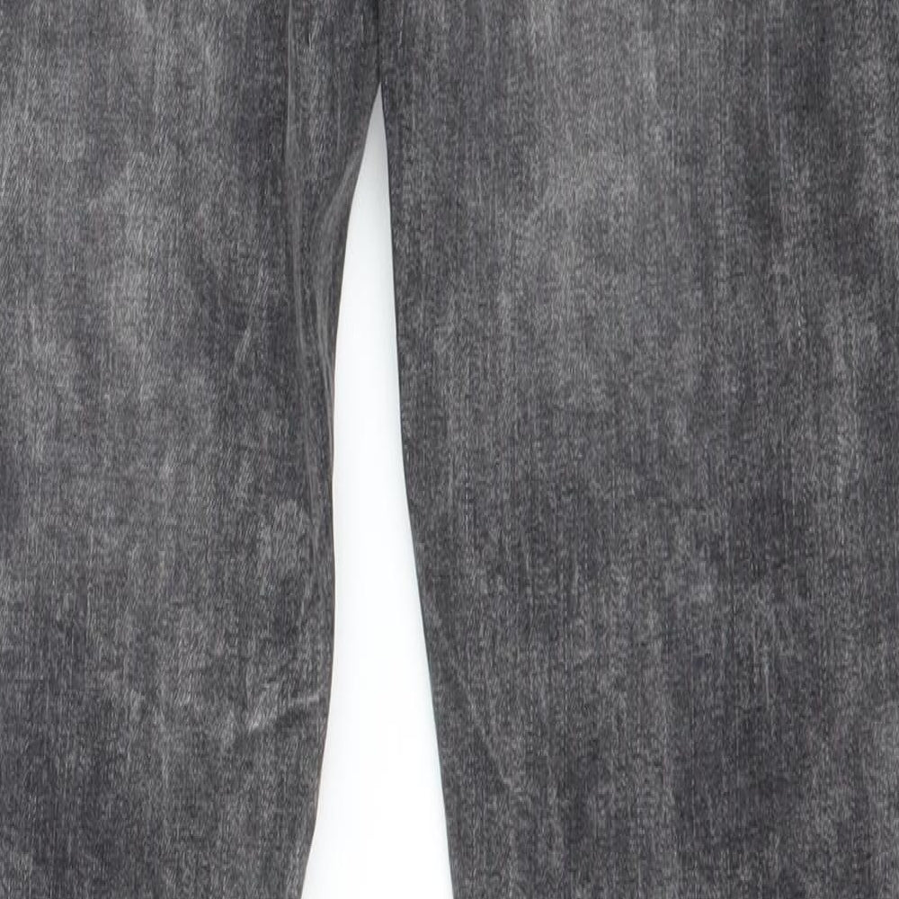 Denim & Co. Womens Grey  Denim Skinny Jeans Size 8 L29 in