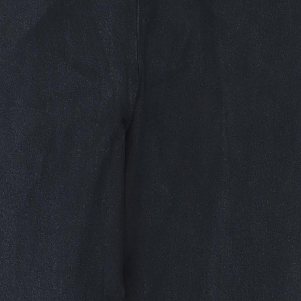 NEXT Womens Black  Denim Cropped Jeans Size 10 L23 in
