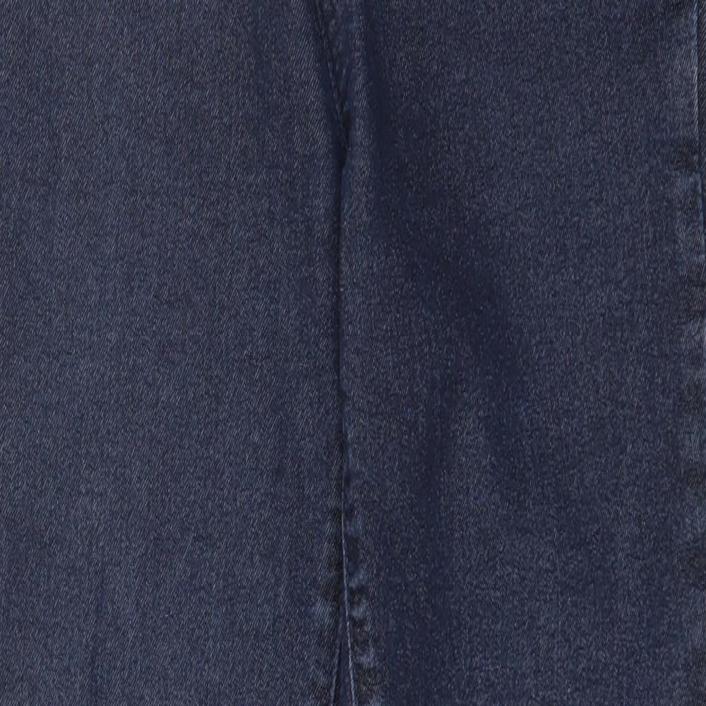 Wallis Womens Blue  Denim Jegging Jeans Size 8 L28 in