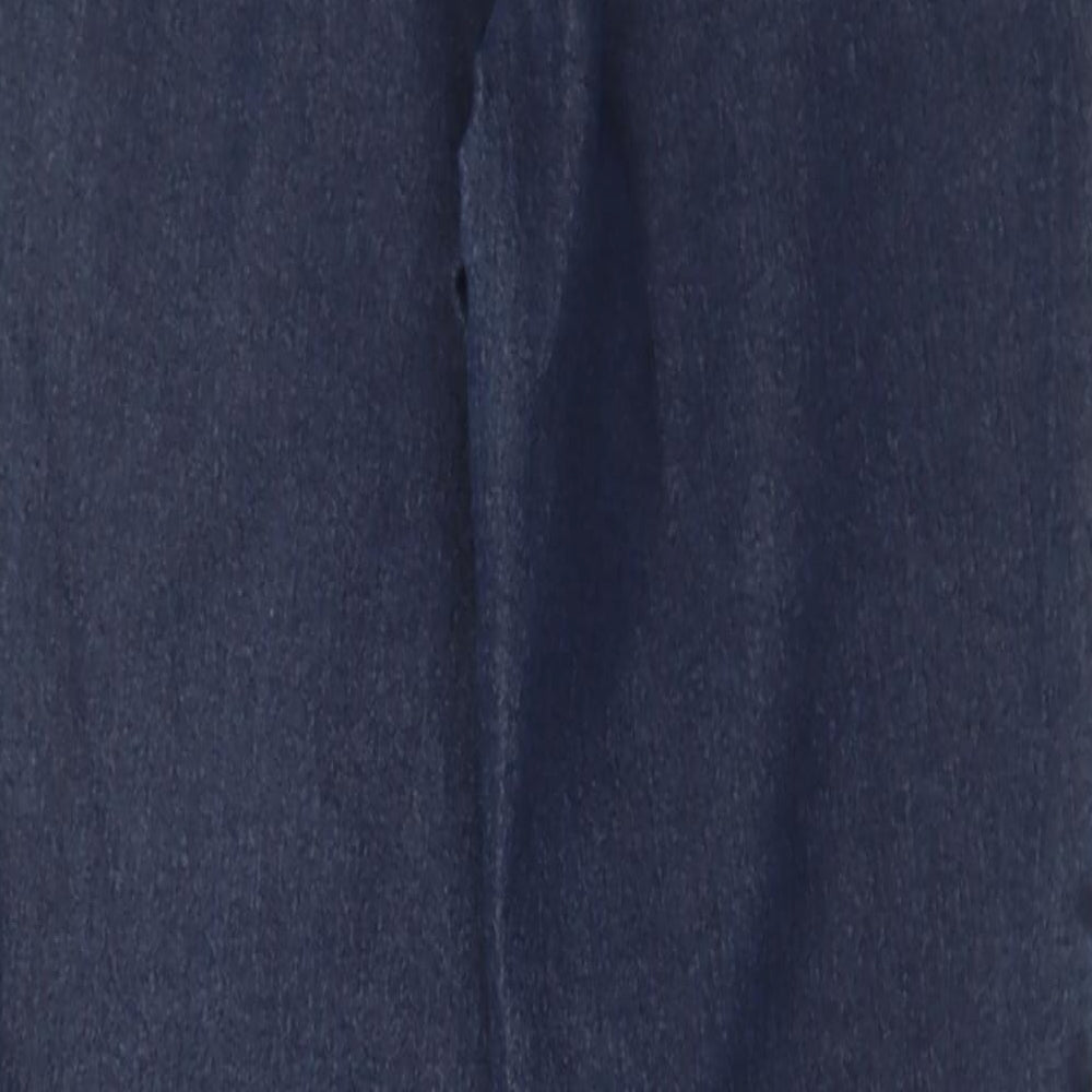 Wallis Womens Blue  Denim Jegging Jeans Size 8 L28 in