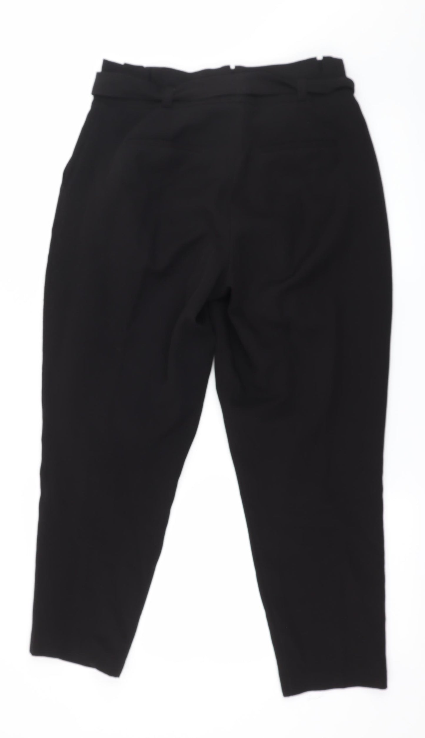 NEXT Womens Black   Trousers  Size 10 L27 in