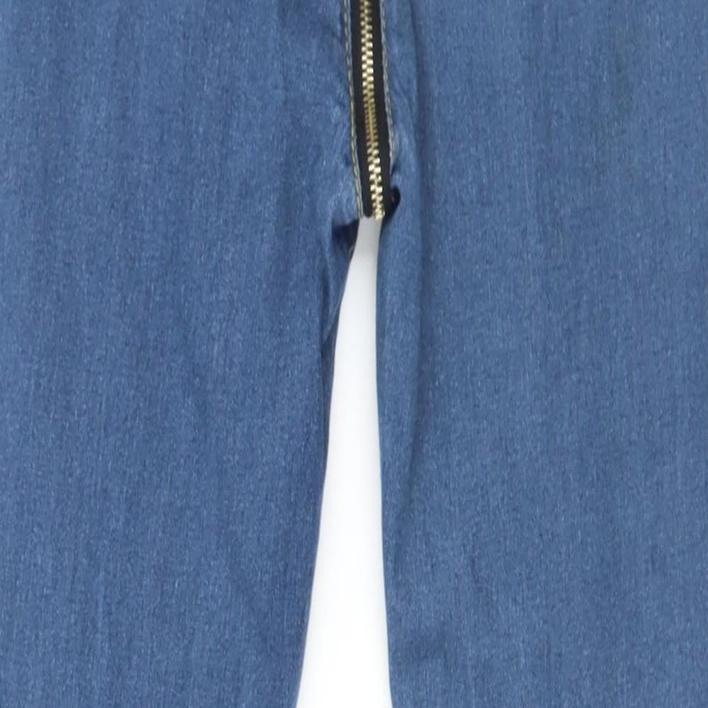 Preworn Womens Blue  Denim Skinny Jeans Size S L28 in