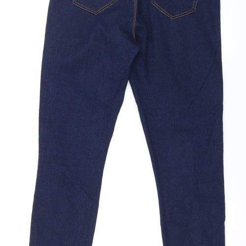 Denim & Co. Womens Blue  Denim Jegging Jeans Size 10 L25 in